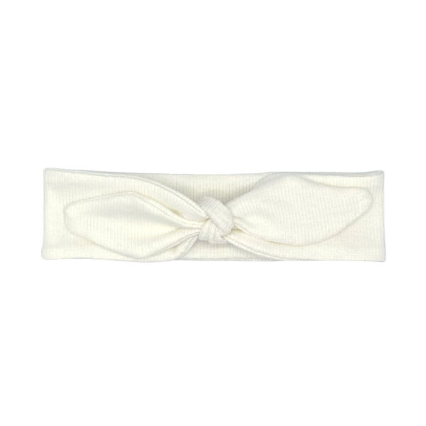 HAARBANDJE | Rib Pearl White
