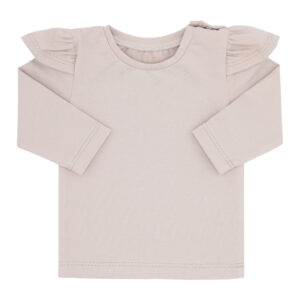 RUFFLE SHIRTJE | Sand