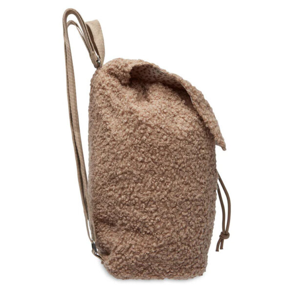 Jollein Rugtas met naam | Boucle | Biscuit - Afbeelding 4