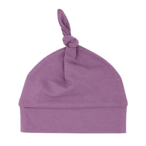 Effen oudroze babymutsje. Comfortabel basic babymutsje voor newborn en baby.